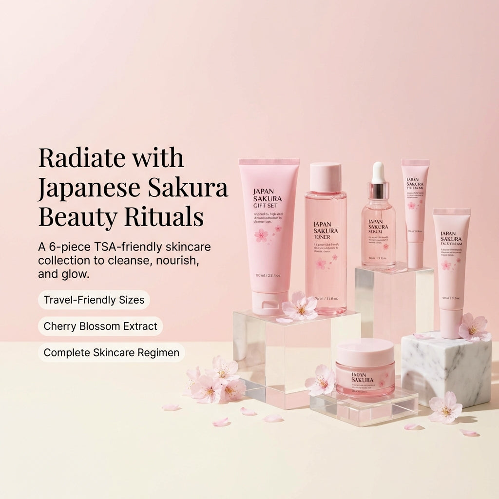 Japan Sakura Skincare Gift Set