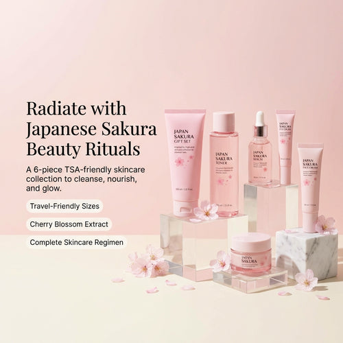 Japan Sakura Skincare Gift Set